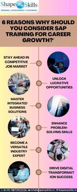 6 Reasons Why Should You Consider SAP Training for Career Growth
