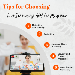 Top Tips for Choosing Live Streaming API Solution for Magento Store