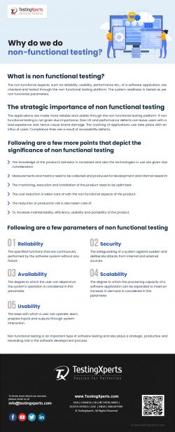 Why do we do non-functional testing?