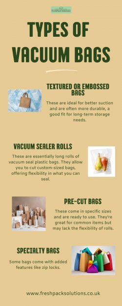 Types of Vacuum Bags