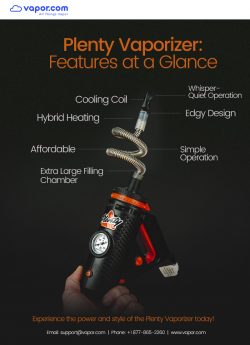 Plenty Vaporizer: Features at a Glance