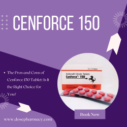 Buy Online Cenforce 150 Mg Tablet at Dosepharmacy.com