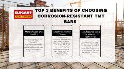 Benefits of choosing corrosion resistant TMT bars