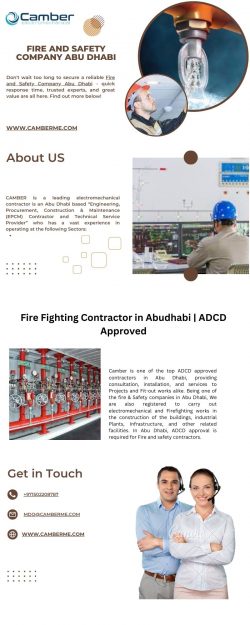 Fire and Safety Company Abu Dhabi
