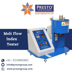 Melt Flow Index Tester Manufacturer – Presto Group