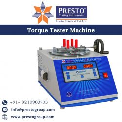 Explore Torque Tester Machine With Latest Price- Presto Group