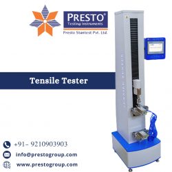 Get Universal Tensile Testing Machine Manufacturer – Presto Group