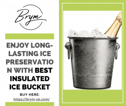 Brym’s Best Insulated Ice Bucket: Where Innovation Meets Icy Excellence