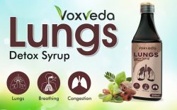 Buy Voxveda Lungs Detox Syrup for Men & Women 100% Natural Plant Based