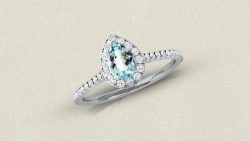 Sparkle and Elegance: Introducing the Aquamarine Diamond Ring