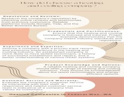 How do I choose a heating and cooling company?