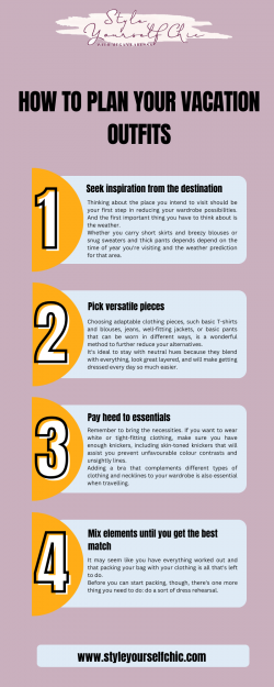 HOW TO PLAN YOUR VACATION OUTFITS