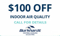 $100 off Indoor Air Quality
