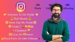 Instagram Bio for Boys