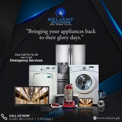 No 1. LG Products Repairing Centers – Reliant Solutions