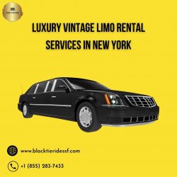 Luxury Vintage Limo Rental Services in New York