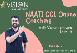 NAATI CCL Online Coaching with Vision Language Experts