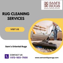 Connect with Sam’s Oriental Rugs – Rug Cleaning Services
