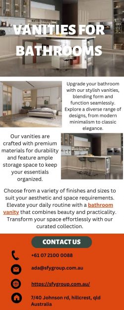 Shop Vanities For Bathrooms At Suofeiya