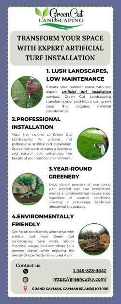 Transform Your Space with Expert Artificial Turf Installation