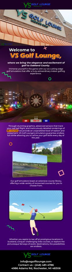 VS Golf Lounge: Elevate Your Golfing Experience in Oakland County
