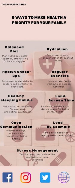9 ways to make health a priority for your family