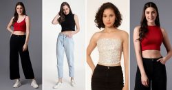 Crop Top Dress For Women