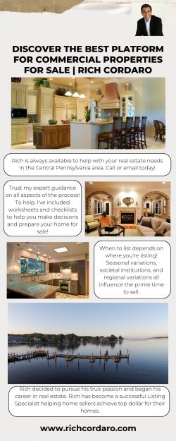 Discover the Best Platform for Commercial Properties for Sale | Rich Cordaro