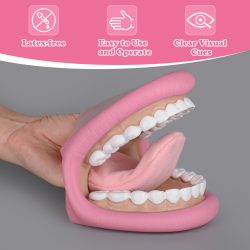 Ultrassist Mouth Hand Puppet with Tongue for Speech Therapy Dentist