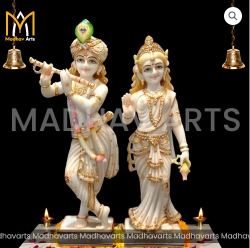 The Divine Connection: The Krishna and Radha Murti