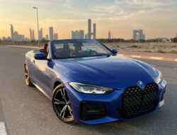 Convertible car rental in Dubai