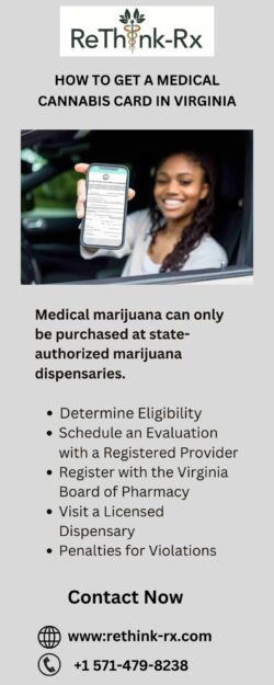 How to Get a Medical Cannabis Card in Virginia | Rethink-Rx