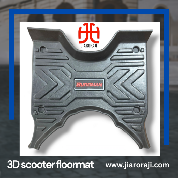 Upgrade Your Ride with Jiarora Ji’s 3D Scooter Floormat!