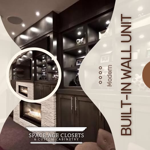 Transform Your Space with Custom Built-In Wall Units