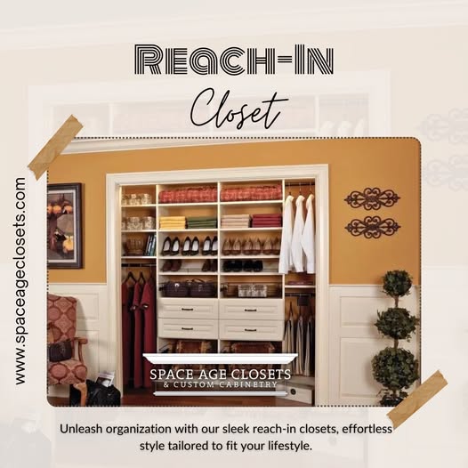 Custom Reach-In Closets in Toronto & Surrounding Areas