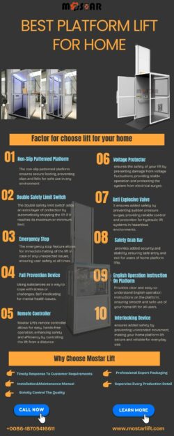 Upgrade Your Home with the Best Platform Lift | Mostar Lift