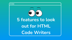 HTML Code Writer – An Overview | Froala