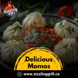 How is Filling of Momos Calgary Prepared for Extra Flavors?