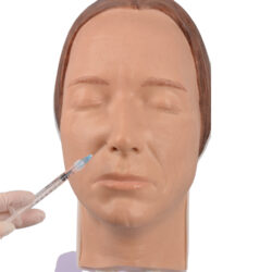 Ultrassist Female Facial Injection Manikin with Adjustable Base