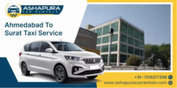 Ahmedabad to Surat Taxi Service