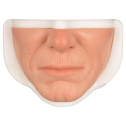 Silicone Lower Face Injection Training Model with Anti-Slip Base