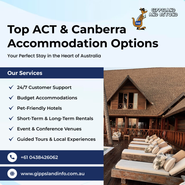 Exploring the Best Accommodation Options in Australian Capital Territory and Canberra