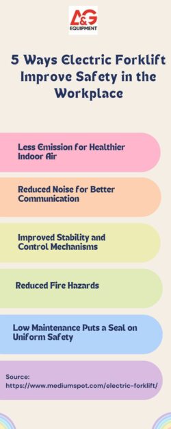5 Ways Electric Forklift Improve Safety in the Workplace