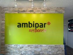 Ambipar Response Lobby Sign Done By Horizon Sign Solutions