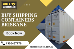 Buy Shipping Containers in Brisbane | New & Used Containers for Sale