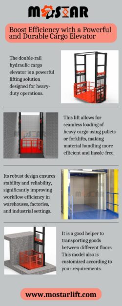 Improve Warehouse Efficiency with a Customized Cargo Lift Option