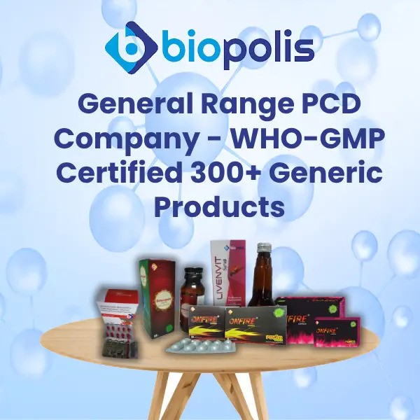 General Range PCD Company – WHO-GMP Certified 300+ Generic Products