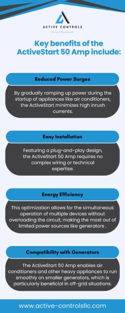 Key Benefits of the ActiveStart 50 Amp – Active Controls LLC