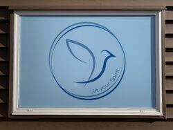 Lift Your Spirit Small Window Graphic Done By Horizon Sign Solutions