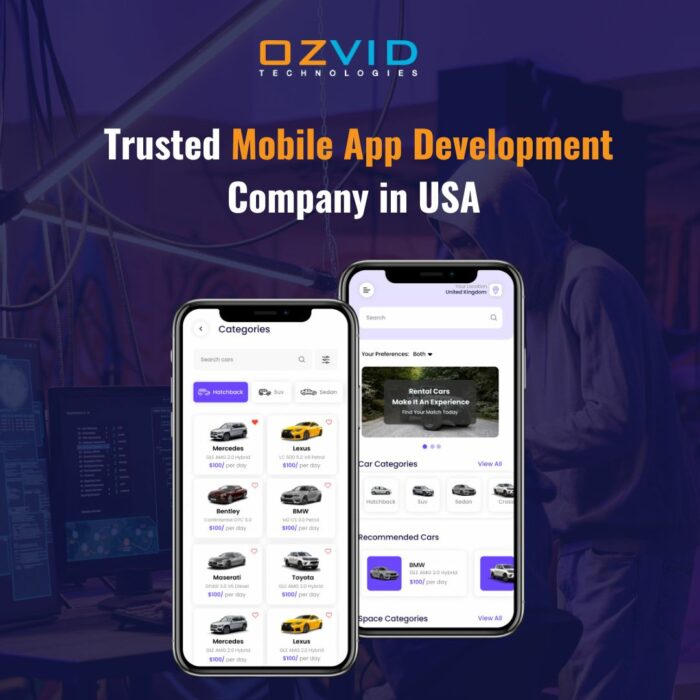 Trusted Mobile App Development Company in USA | OZVID Technologies